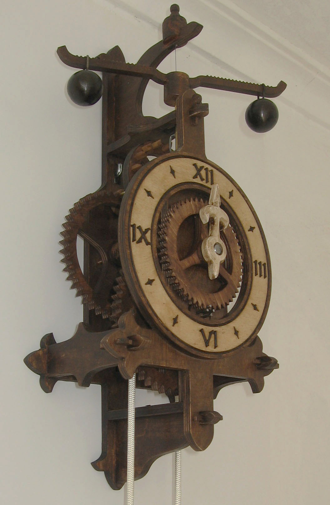 Reloj de madera Foliot Nº1